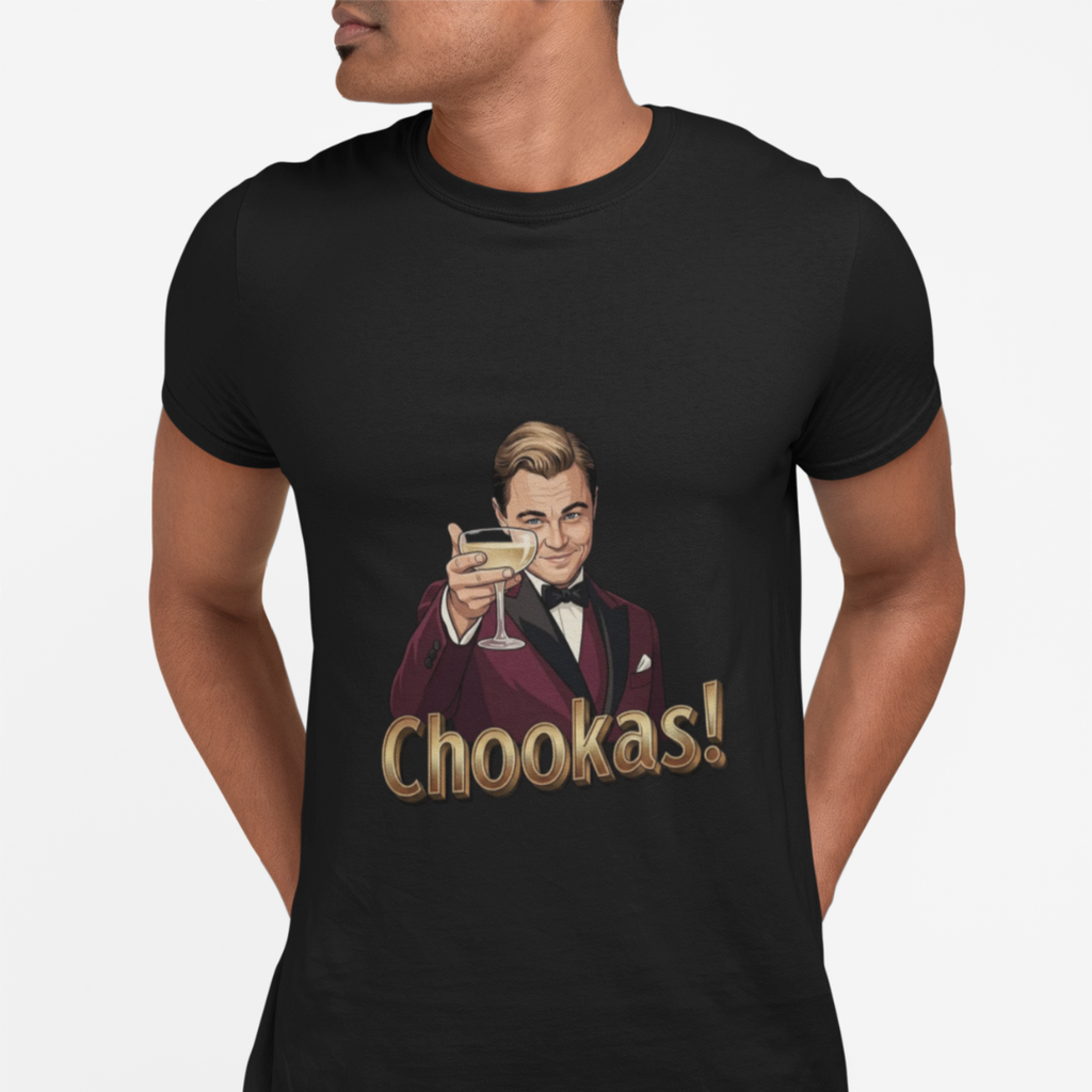 The Gatsby "Chookas" Gala Tee — Noir Edition