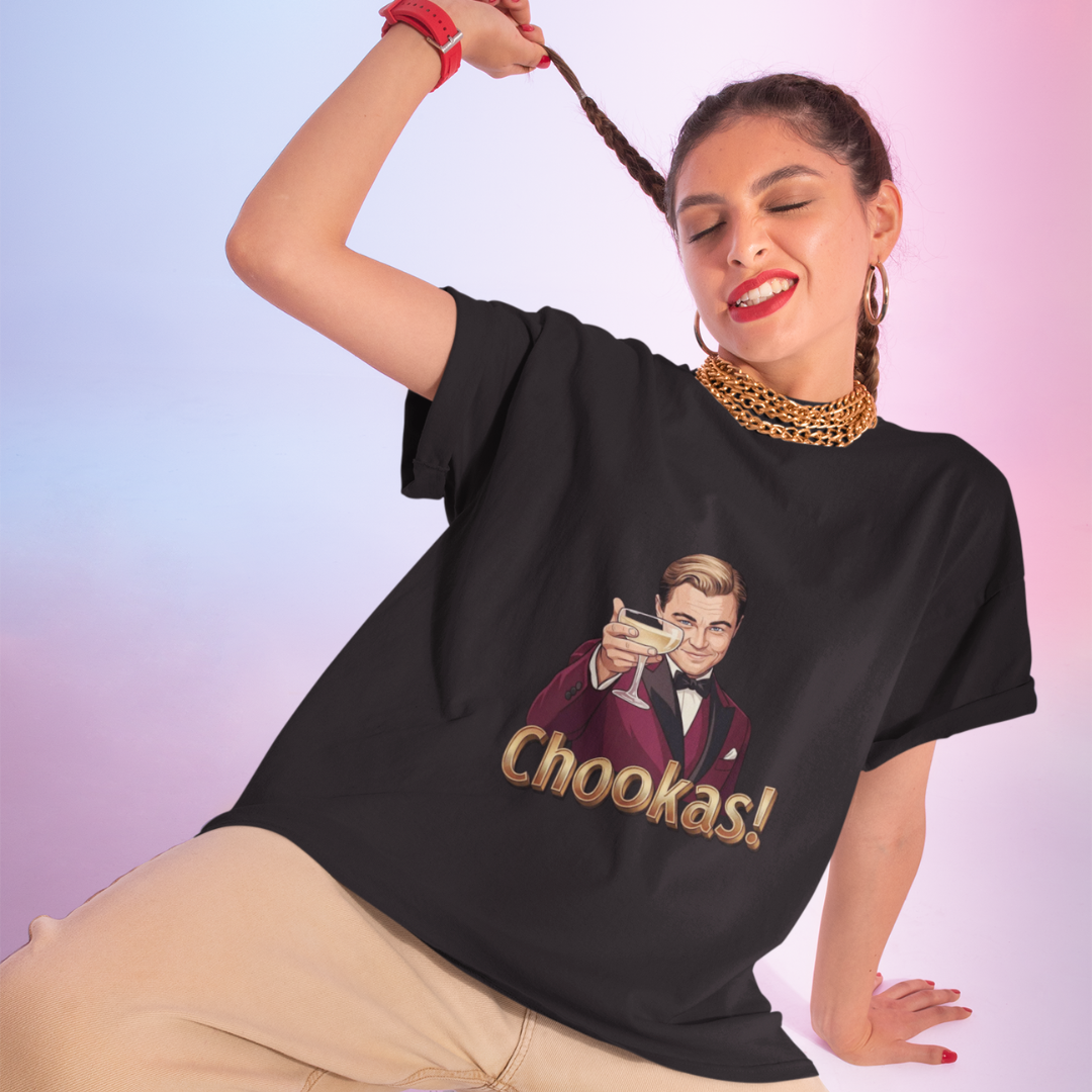 The Gatsby "Chookas" Gala Tee — Noir Edition