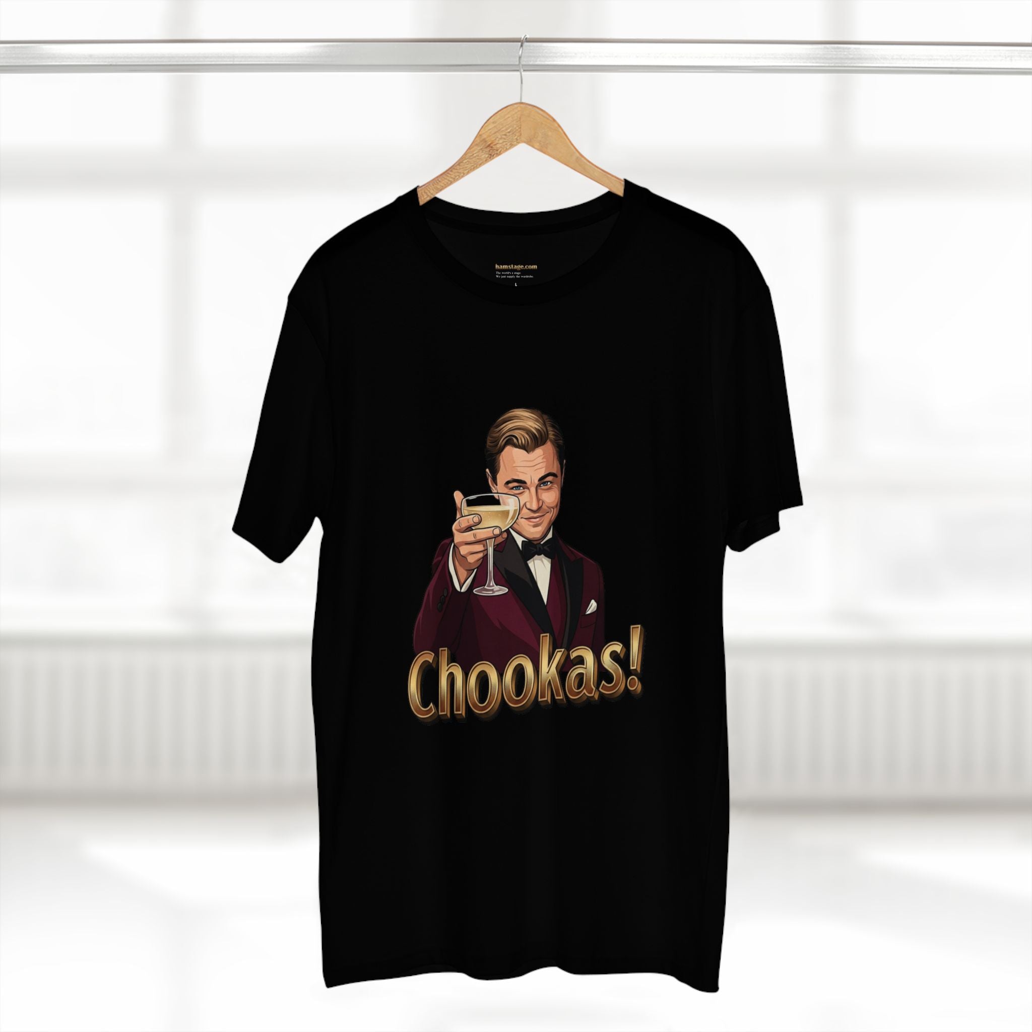 The Gatsby "Chookas" Gala Tee — Noir Edition