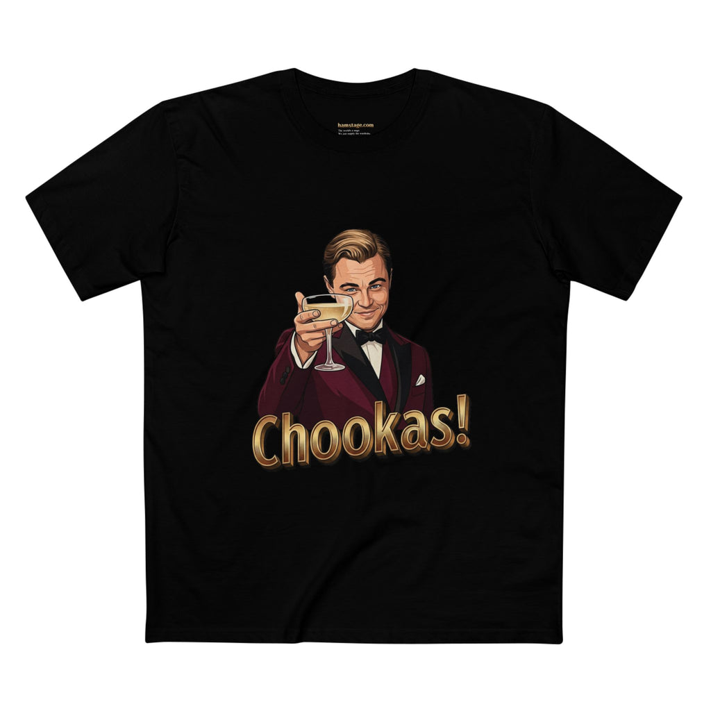 The Gatsby "Chookas" Gala Tee — Noir Edition